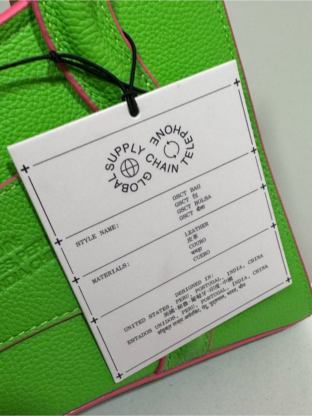 MSCHF Global Supply Chain Telephone Handbag GSCT Fruity Juice $650 Retail - Picture 5 of 6